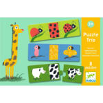 DJECO Puzzle Djeco Animale dezbracate (3070900081864) Puzzle
