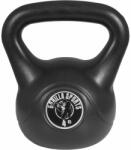 Gorilla Sports Kettlebell súlyzó műanyag 4 kg fekete (100342-00006-0009) - kokiskashop