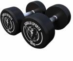 Gorilla Sports Kerek gumi súlyzók 2 x 10 kg (100278-00008-0109) - kokiskashop