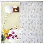 SAPHO vinyl zuhanyfüggöny 180x200 cm, fehér ZV016 (ZV016)