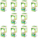 ECOPLANET Set 10 buc - Bec LED Ecoplanet T22 frigider hota veioza, E14, 2W, 15W, 160 LM G, lumina rece 6500K, Mat (ECO-0077X10)