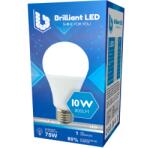 Brilliant Led Bec Brilliant LED, 10W (75W), 800lm, lumina rece 6500k, 220V, E27 (BRI-0001)