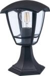 LVT Power Solutions Lampa de grădină - corp de iluminat exterior - E27 LED Niko - Pe suport - 30cm - Neagră (OO-5085)