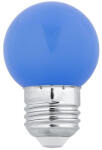 ECOPLANET Bec LED Ecoplanet glob mic albastru G45, E27, 1W (10W), 80 LM, A+, Mat (ECO-0195)