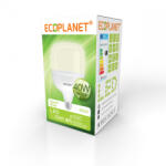 ECOPLANET Bec LED Ecoplanet T120 forma cilindrica, E27, 40W (250W), 3800 LM, F, lumina neutra 4000K, Mat (ECO-0203)
