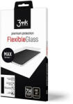 3mk Protection FlexibleGlass Max iPhone Xr fekete, hibrid üveg képernyővédő fólia megerősített élekkel