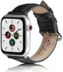 Beline Apple Watch bőr óraszíj 38/40/41mm fekete