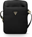 GUESS táska GUTB10NTMLBK 10" fekete Nylon háromszög logó