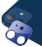 USAMS Camera Lens edzett üveg iPhone 12 kameralencsére fém kék BH703JTT05 (US-BH703)