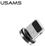 USAMS Adapter mágneses lightning többfajta kimenettel ezüst