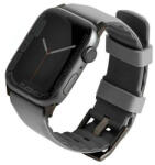 UNIQ óraszíj Linus Apple Watch Series 1/2/3/4/4/5/6/7/8/9/SE/SE2 38/40/41mm. Airosoft szilikon kréta szürke
