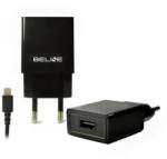 Beline hálózati töltő 1xUSB csatlakozóval és USB-A - Lightning kábellel 1A fekete