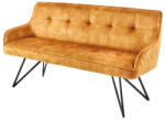 Invicta interior Banca EUPHORIA 160 cm catifea galben mustar (43128)
