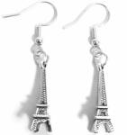 Maria King Eiffel-torony II. fülbevaló, választható arany vagy ezüst színű akasztóval (STM-71/f)