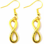 Maria King Végtelen fülbevaló II. , választható arany vagy ezüst színű akasztóval (STM-274/f)