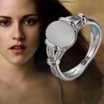 Maria King Bella holdköves gyűrűje az Alkonyat sorozatból, 9 (WEN872)