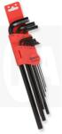 Genius Tools Imbuszkulcs klt. 9 db-os hosszú egyenesvégű Genius (HK-009ML)
