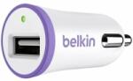 Belkin USB autós töltő lila-fehér (F8J014BTPUR)
