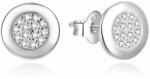 Beneto Csillogó ezüst fülbevaló cirkónium kővel AGUP2318L