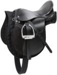 Kerbl Șa din piele pentru cai din rasa Haflinger, negru, 32285 32285 (406319)