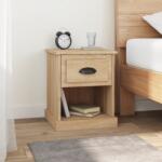 vidaXL Noptiere, 2 buc. , stejar sonoma, 39x39x47, 5 cm, lemn prelucrat (816135)