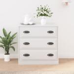 vidaXL Servantă, alb, 70x35, 5x67, 5 cm, lemn prelucrat (816224) Comoda