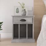 vidaXL Noptiere, gri beton, 43x36x50 cm (816352)