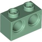 LEGO® 32000c48 - LEGO homokzöld technic kocka 1 x 2 méretű 2 lyukkal (32000c48)