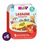 Hipp BIO bolognai lasagne, 12 hó+ (6x250 g) - tálcás menü