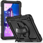Tech-Protect TP0381 Tech-Protect Solid360 Lenovo Tab M10 Plus (3rd Gen) tablet tok, fekete (TP0381)