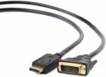Cablexpert DisplayPort to DVI adapter kábel 1, 8m (CC-DPM-DVIM-1.8M)