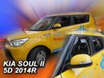 HEKO KIA Soul 5 ajtós első+hátsó légterelő/szélterelő 2014-től, 4 db-os készlet 20165 (20165)