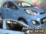 HEKO KIA Picanto 5 ajtós első légterelő/szélterelő 2011-2017, 2 db-os készlet 20150 (20150)