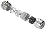  Weidmüller 2435210000 VG M63 EMV-4 MS 34-44 VG EMV GEN 4 (EMC cable gland with clamping cage), Tömszelence, M 63, 14, OD min. 34 - OD max. 44 mm, IP54, IP66, IP67, IP68 - 5 bar (30 min. ), IP69K, Sárg