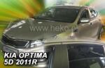 HEKO KIA Optima 4 ajtós (TF alvázkód) első+hátsó légterelő/szélterelő 2010-2015, 4 db-os készlet 20156 (20156)
