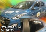 HEKO HYUNDAI I30 II (GD alvázkód) 5 ajtós első+hátsó szélterelő/légterelő 2012-2016, 4 db-os készlet 17274 (17274)