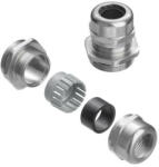  Weidmüller 1009860000 VGM20-SS 68 KB 6-12 VG S (standard stainless steel cable gland), Tömszelence, M 20, 8 mm, OD min. 6 - OD max. 12 mm, nemesacél 1.4305 (303) (1009860000)