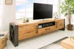 LuxD Stílusos TV asztal Thunder 200 cm vad tölgy
