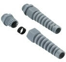  Weidmüller 1776700000 VGM12-K68 SKS VG K SZS (standard plastic cable gland with anti-kink coils), Tömszelence, M 12, 8 mm, OD min. 3 - OD max. 6.5 mm, Poliamid 6 (1776700000)