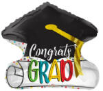  Ballagási lufi 18" 45cm Congrats Grad (LUFI266932)