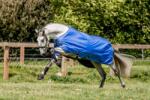 Horseware Ireland Amigo Hero Ripstop Plus 50 g Outdoor takaró, blue/navy&grey - 145 cm