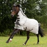 BUSSE SUNSHINE II Paddock-légytakaró, ezüst/antracit - 135 cm