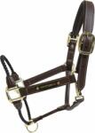 Kentucky Horsewear "Rope" bőr kötőfék - Full
