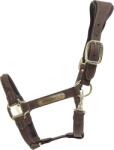 Kentucky Horsewear Anatómiai Suede kötőfék barna - Cob
