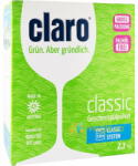 CLARO Pulbere pentru Masina de Spalat Vase 150 Spalari Ecologica/Bio 2.7kg