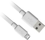 Bravas Кабел за данни/зареждане, USB - Micro Type B, 1м, бял