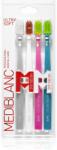 MEDIBLANC 5490 Ultra Soft periuțe de dinți ultra moale Grey, White, Pink, Blue 4 buc