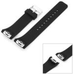gigapack Samsung Galaxy Gear S2 (SM-R720) pótszíj (egyedi méret, szilikon, állítható) fekete (GP-62640)