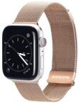 DUX DUCIS Apple Watch Series 7 45mm pótszíj (egyedi méret, alumínium, milánói, mágneses zár) arany (GP-125878)