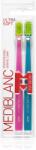 MEDIBLANC 5490 Ultra Soft periuțe de dinți ultra moale Pink, Blue 2 buc